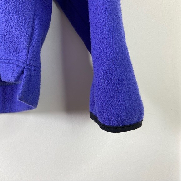 Vintage Nike F.I.T Half Zip Fleece Pullover Blue UK 10 Small - Picture 4 of 6